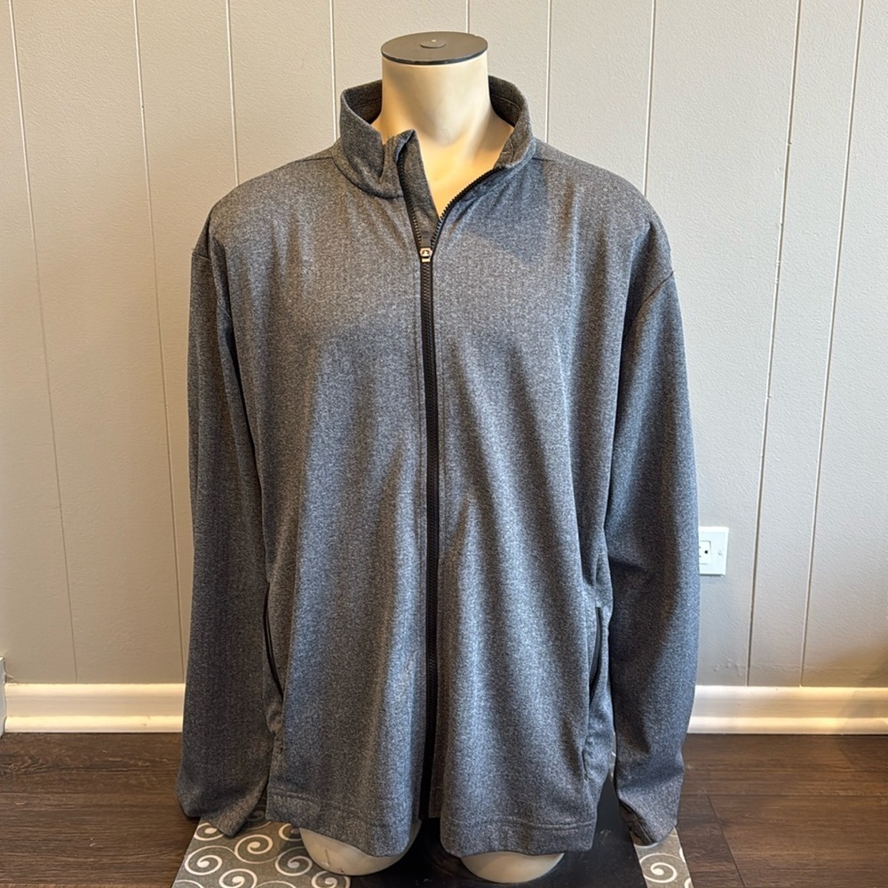 Devon & Jones Men’s 3XL Zip Up Jacket Pockets Outdoor Casual